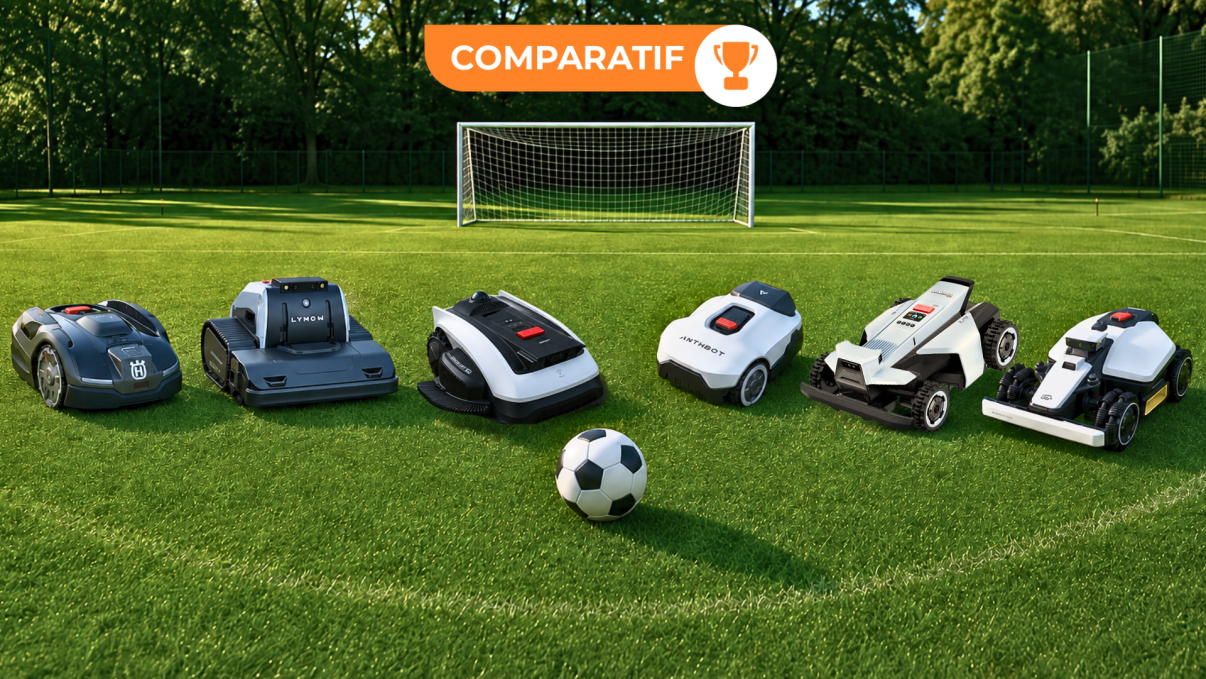 Comparatif marques robot-tondeuse