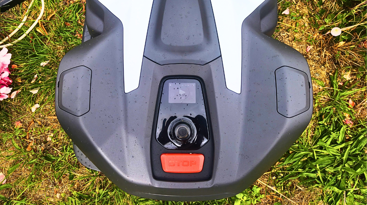 Husqvarna Automower 430V vu sur l'écran