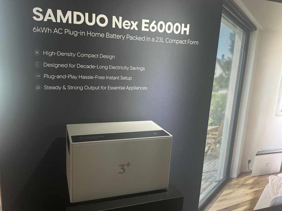 Vue de face du Nex E6000H
