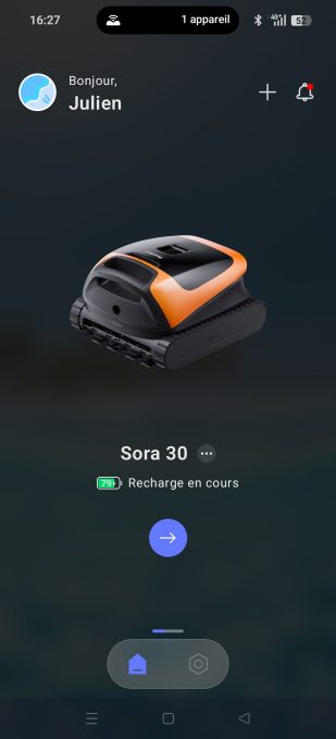 appli beatbot page d'accueil