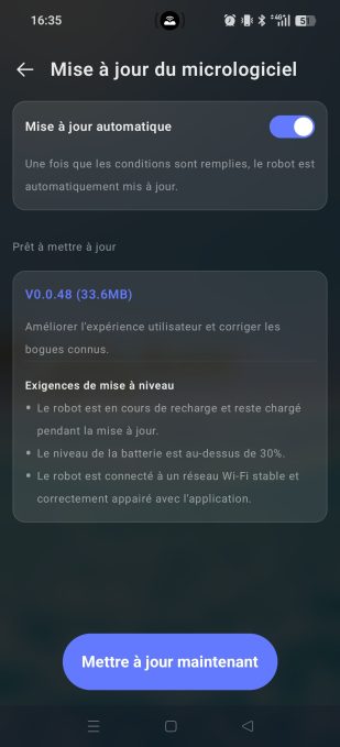 appli beatbot mise à jour micrologiciel