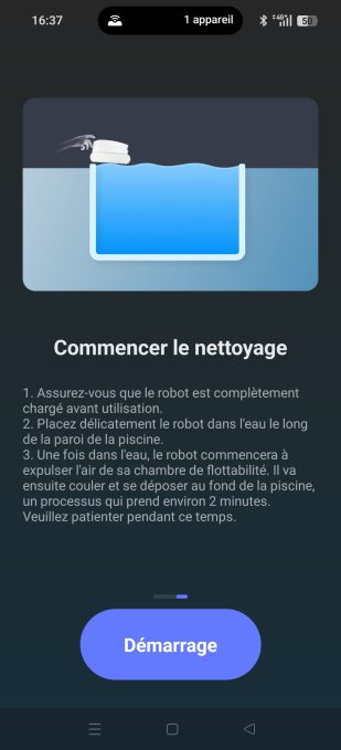 appli beatbot tuto nettoyage