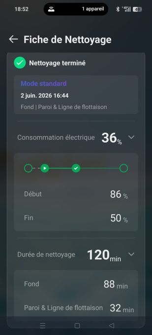 appli beatbot fiche de nettoyage détaillée