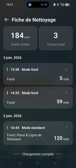 appli beatbot fiche de nettoyage