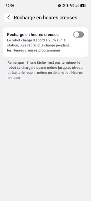appli mammotion batterie charge en heures creuses