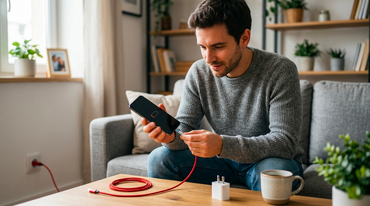 Téléphone qui ne charge plus