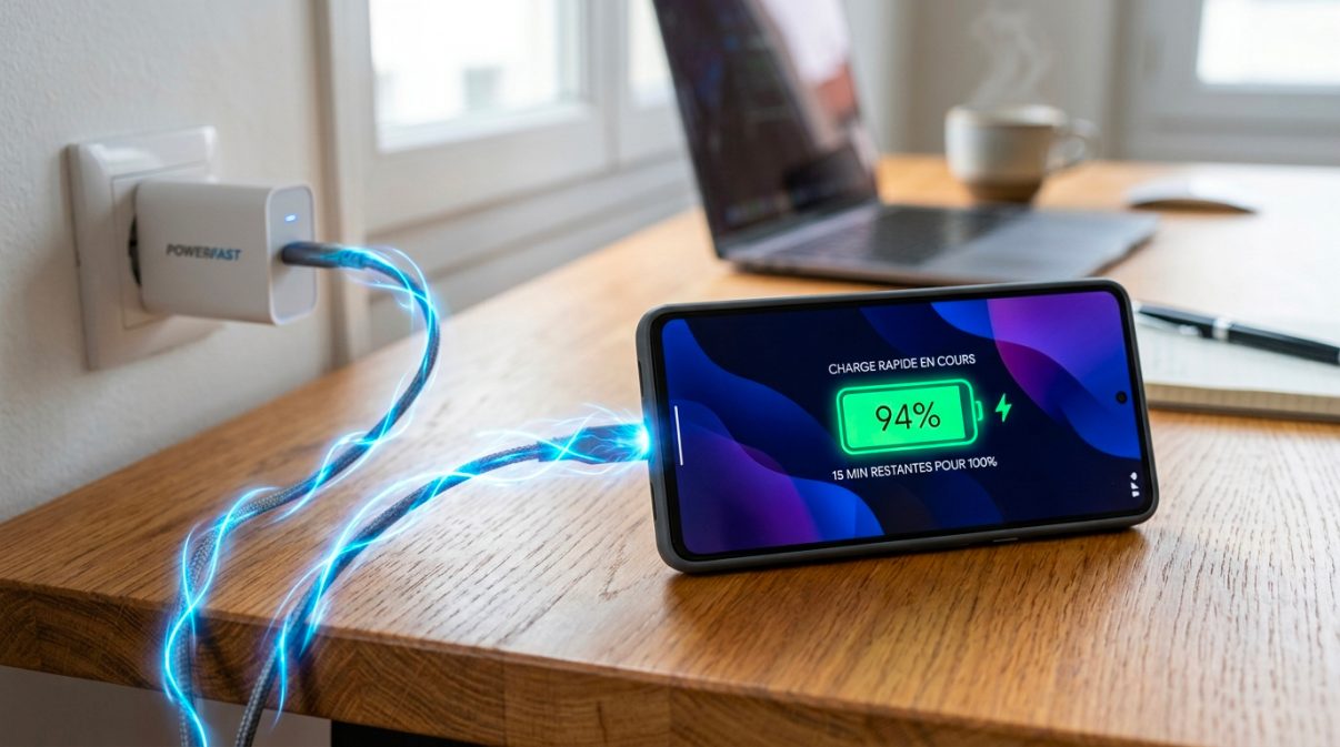 Comment fonctionne (vraiment) la charge rapide de votre smartphone ? Charge rapide smartphone