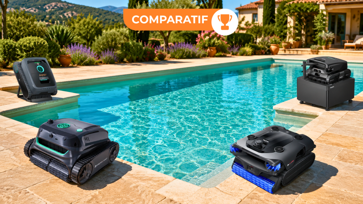 Meilleur robot piscine sans fil 2026 : Beatbot, Mova, Dolphin ou encore Aiper, lequel choisir après nos tests ? Comparatif robots piscine sans fil 2026