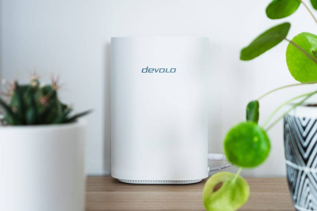 devolo WiFi 7 Mesh BE6500 vue de face beau design