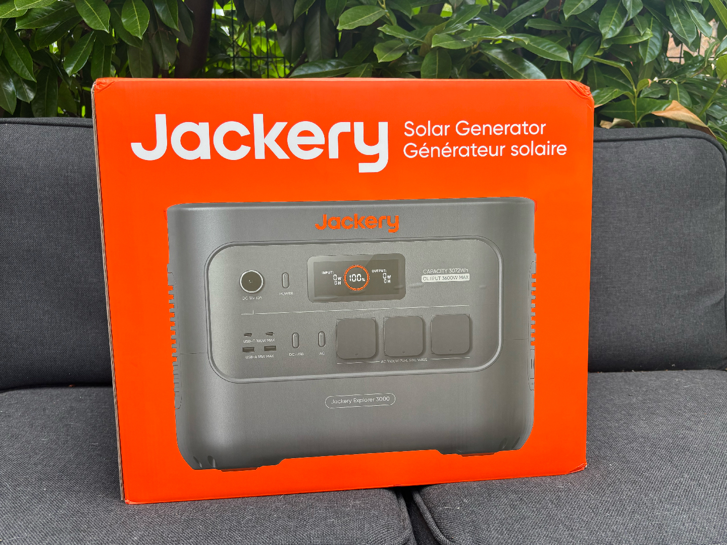 Boîte de la Jackery Explorer 3000 v2