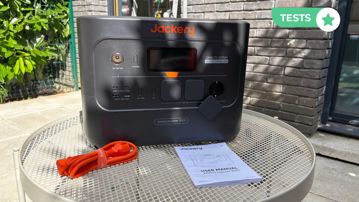 Test de la Jackery Explorer 3000 V2
