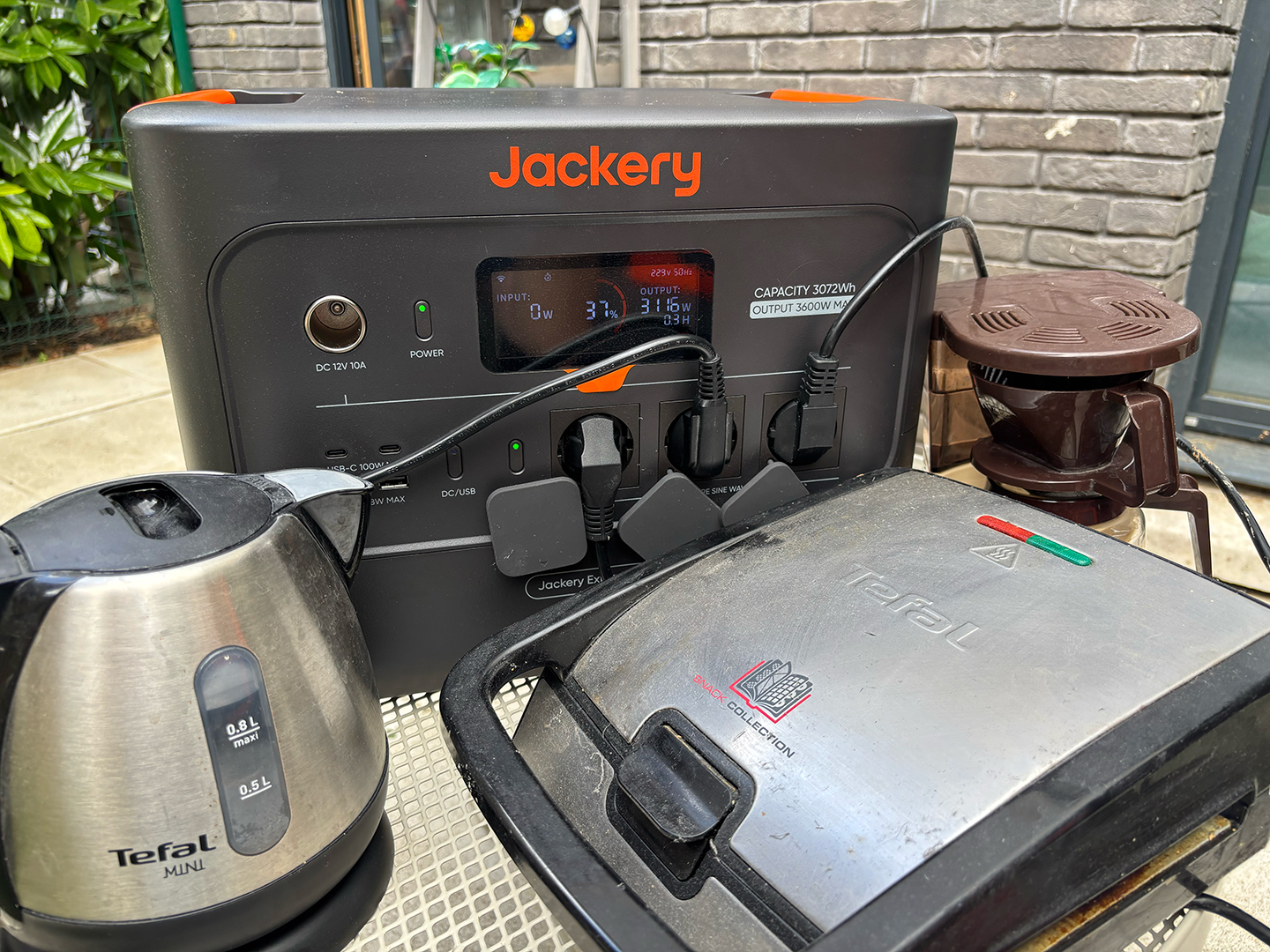 Test de fonctionnement de la Jackery Explorer 3000