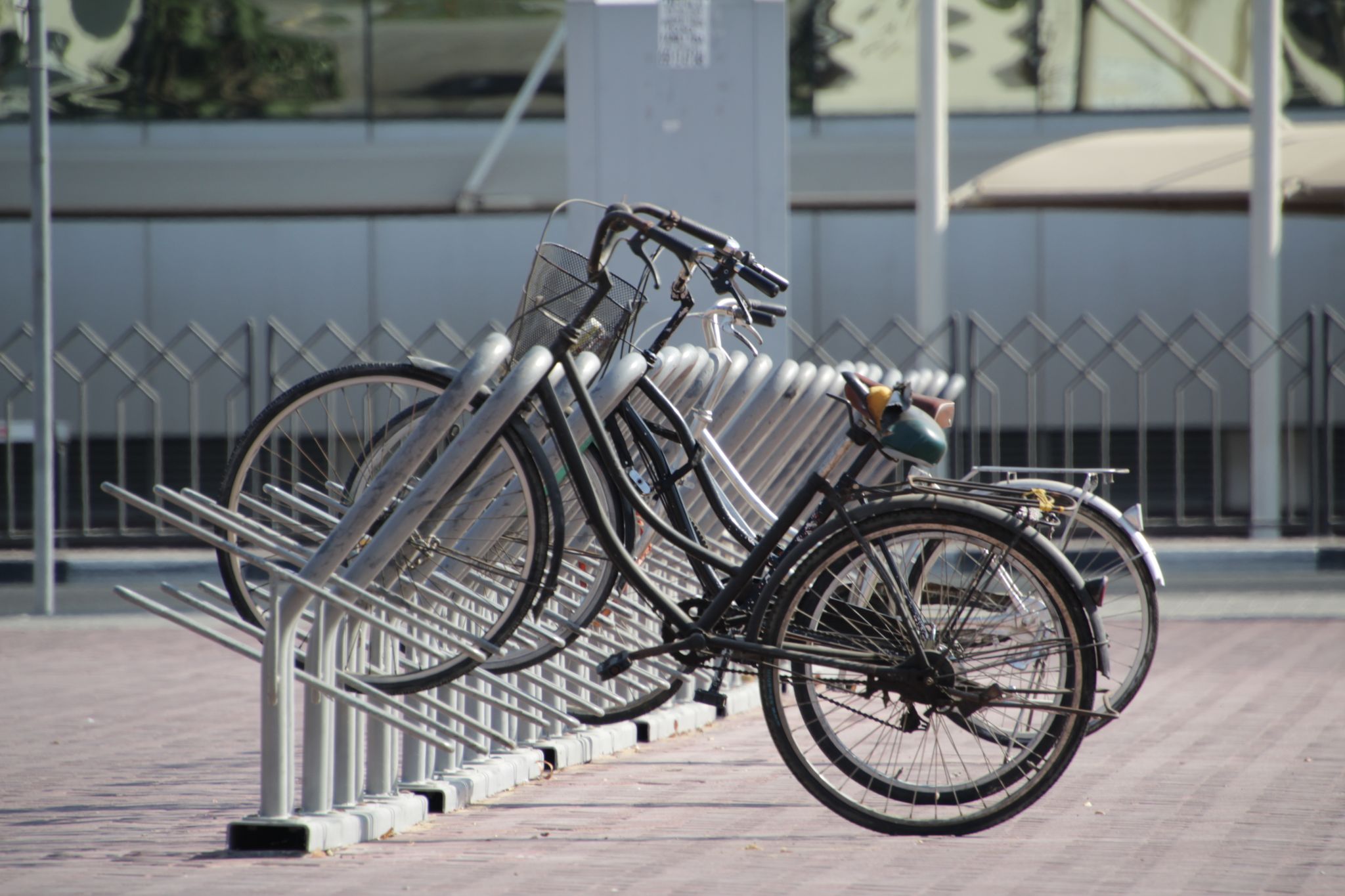 Parking vélos urbain