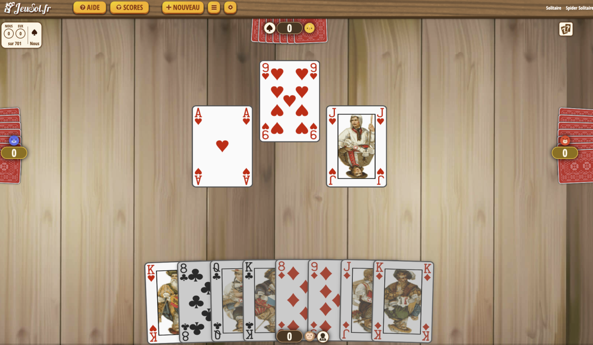 belote en ligne jeu