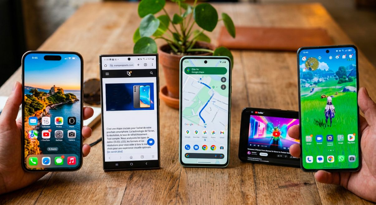 Choisir l'écran de son smartphone