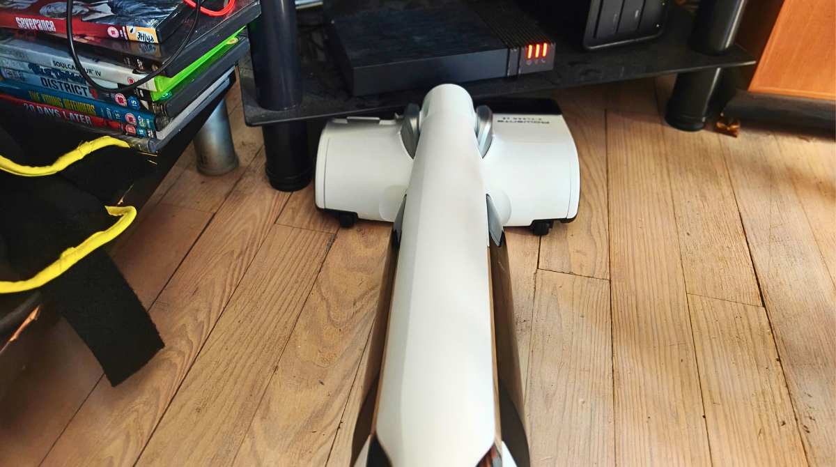 Rowenta X-Clean 12 ne passe pas sous un meuble