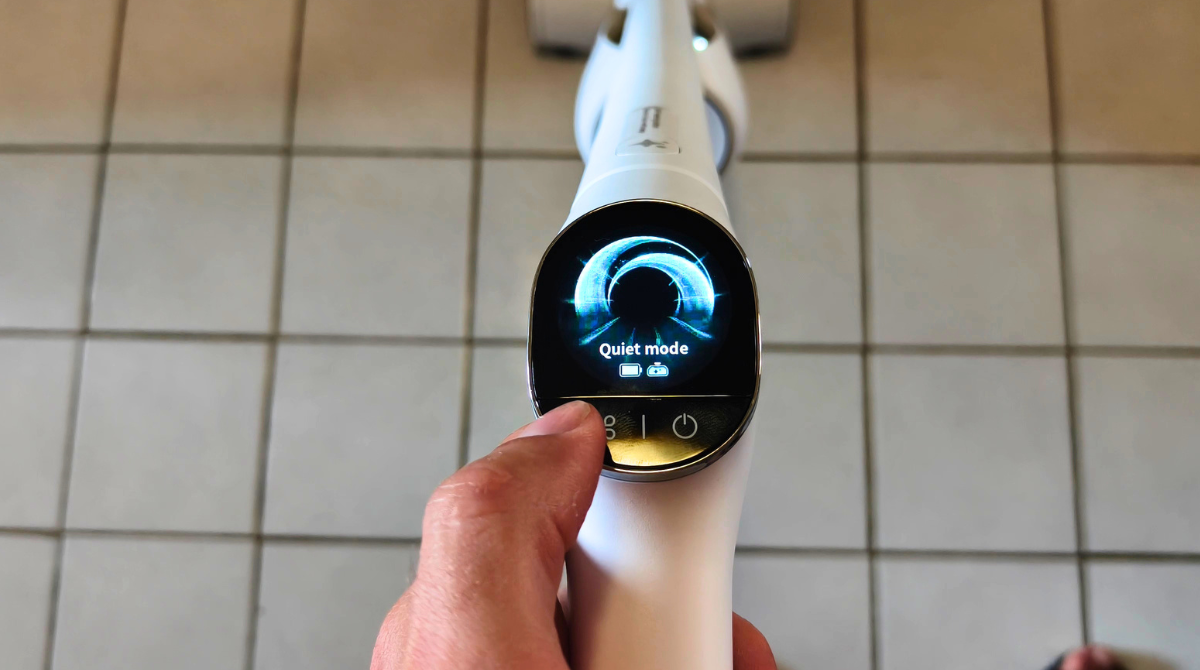 Rowenta X-Clean 12 quiet mode