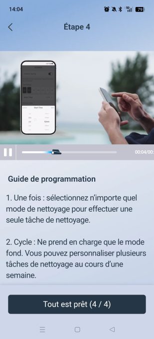 appli Ecovacs Home étape 4