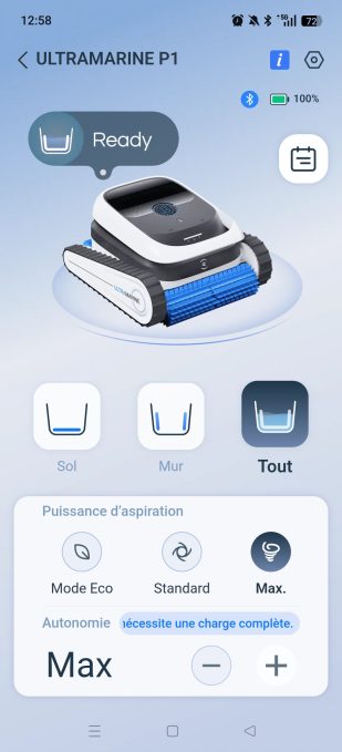 appli Ecovacs Home accueil