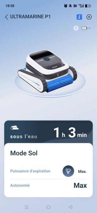 appli Ecovacs Home dernier cycle