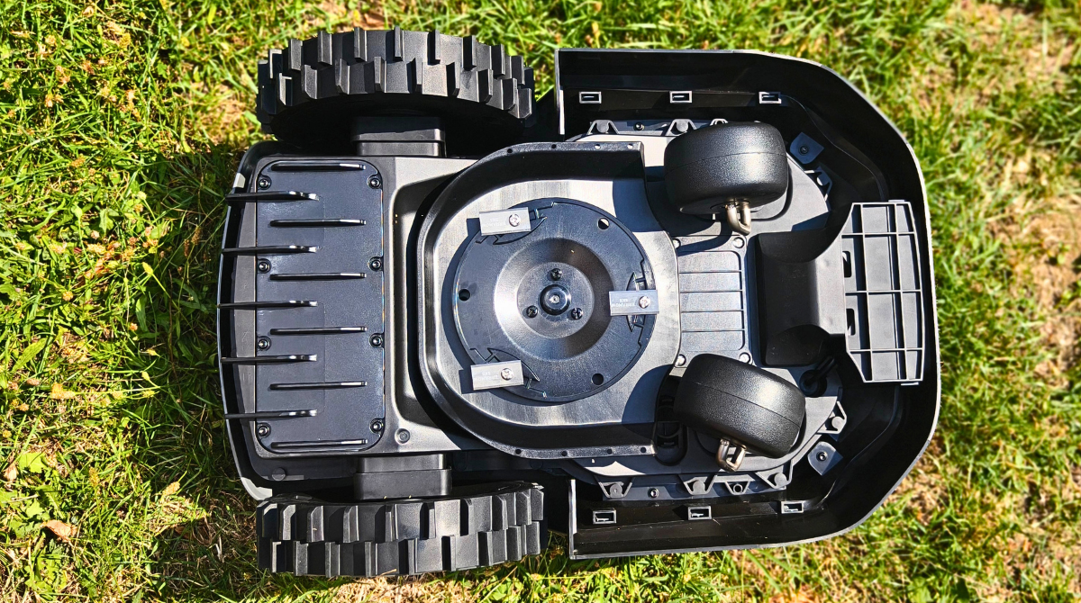 Terramow mini 500 vu de dessous