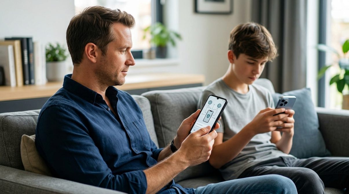 Contrôle parental d'un iPhone depuis Android