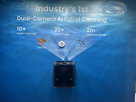 Aiper Scuba V3 Ultra : IA cognitive, 2 caméras et chlore pour le robot de piscine ultime à l’IFA 2026 Scuba V3 Ultra IFA 2026