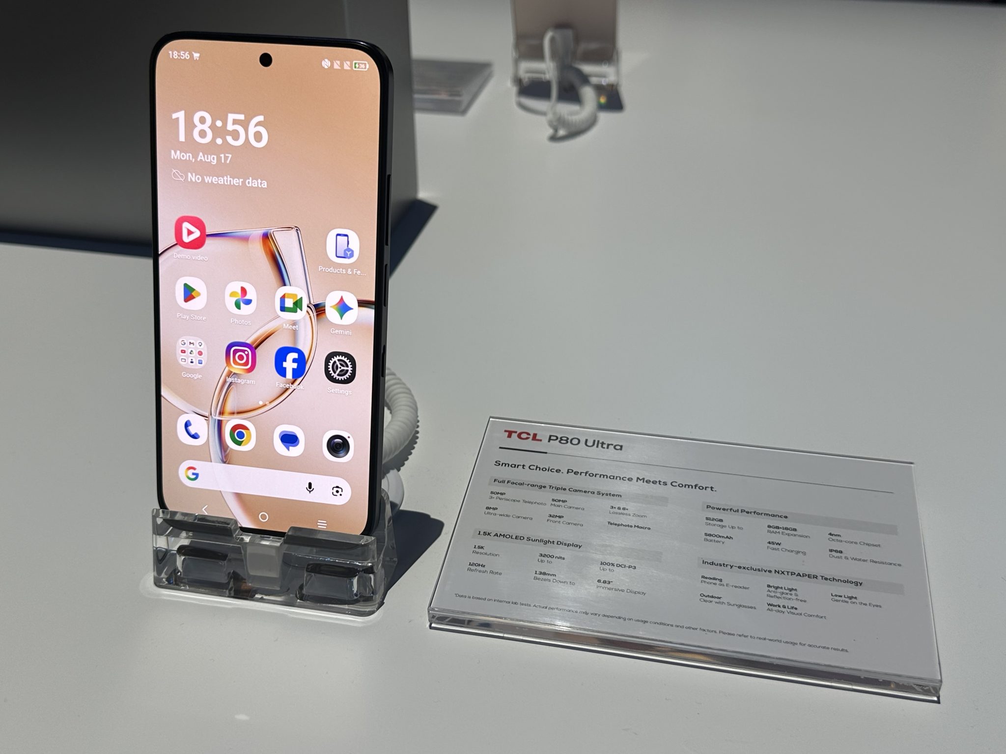 TCL P80 Ultra à l'IFA