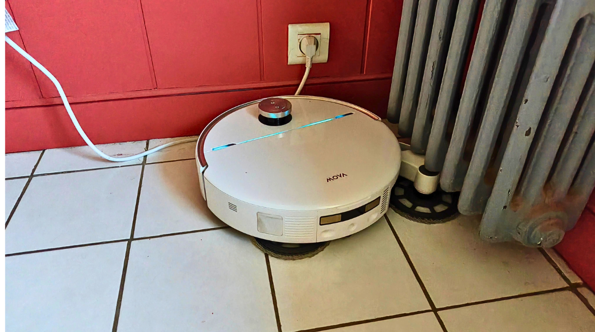 MOVA V70 Ultra Complete X serpillère décalée latéralement