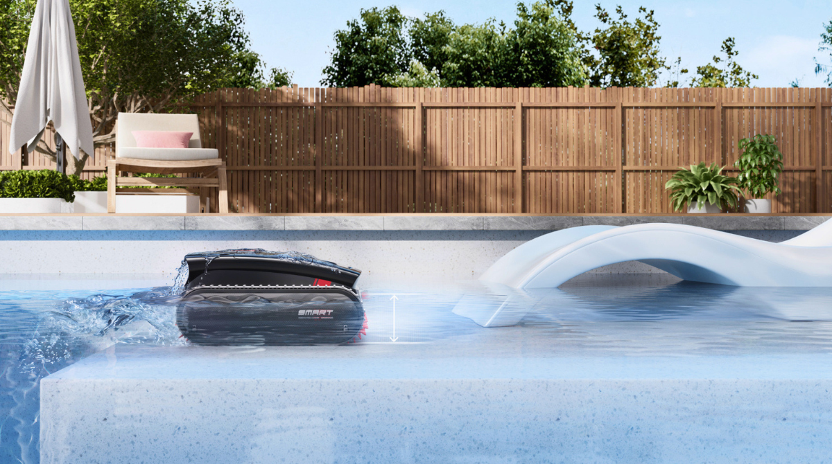 Roborock Aqua P1 navigation en zone peu profonde