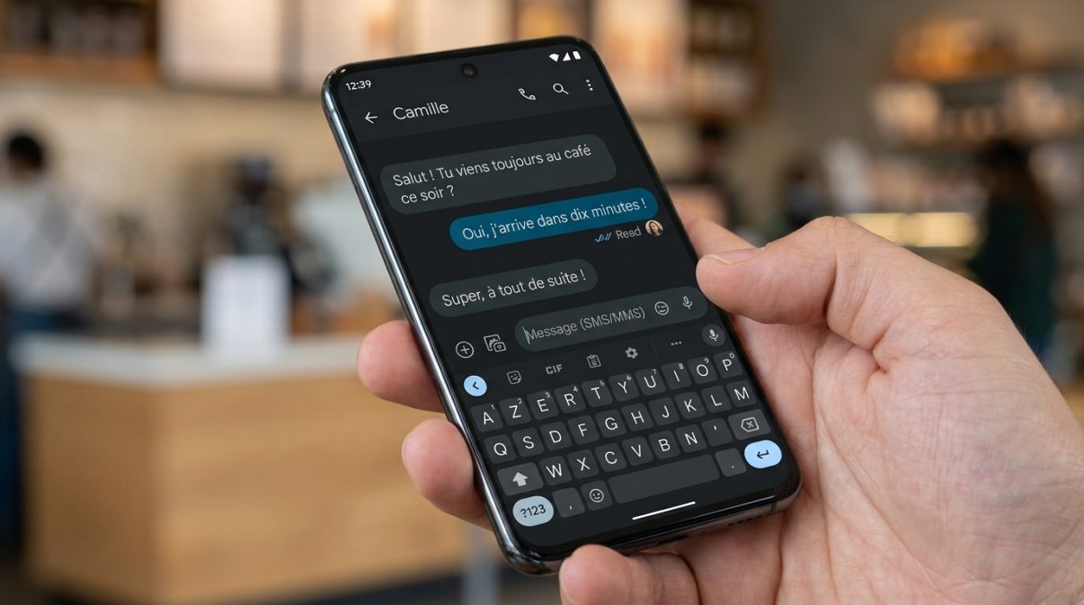 Confirmation de lecture dans Google Messages