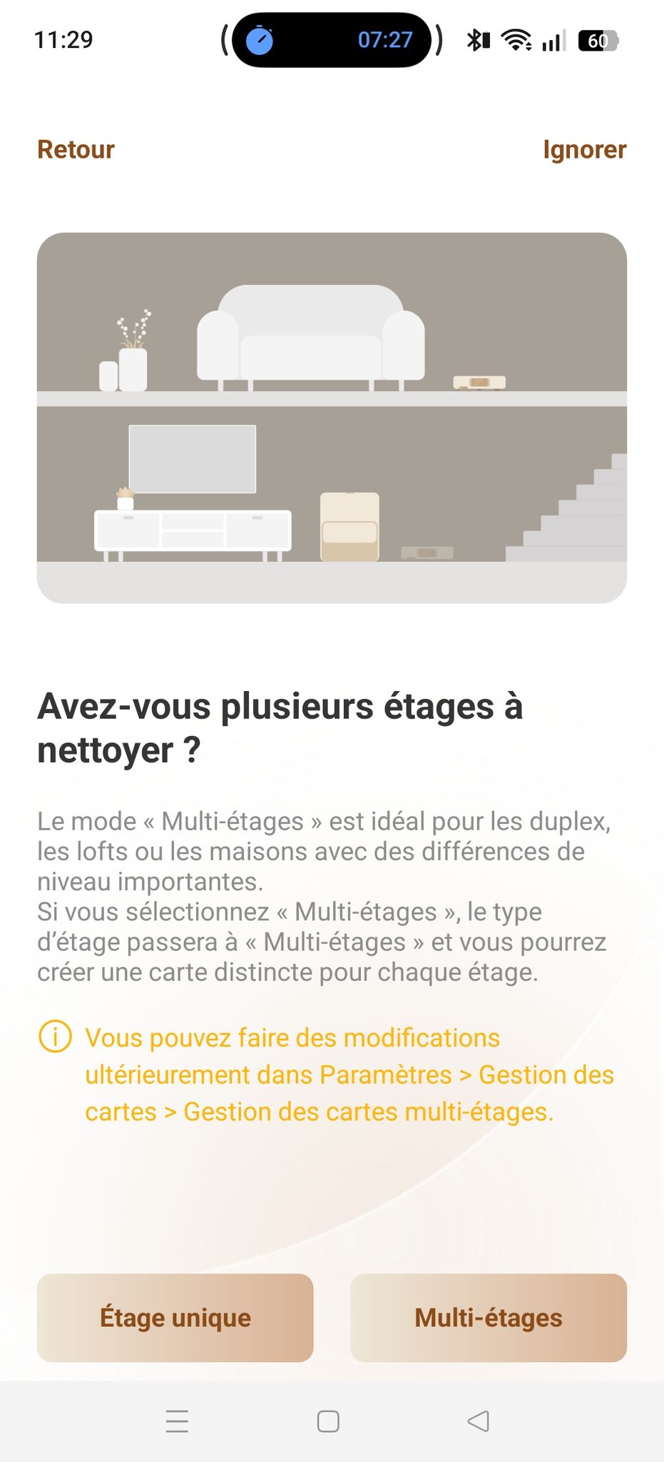 appli MOVAhome tutos multi-étage
