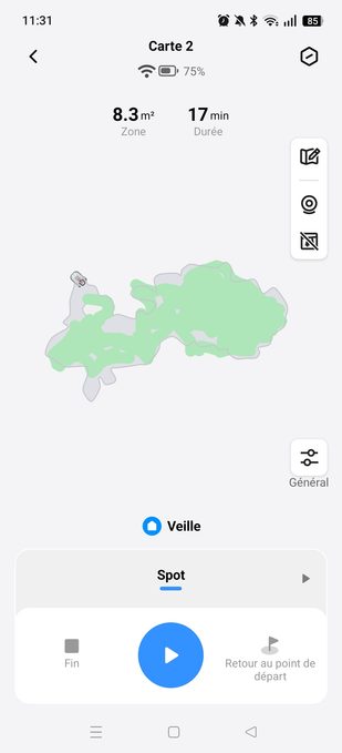 appli terramow cartographie mode spot