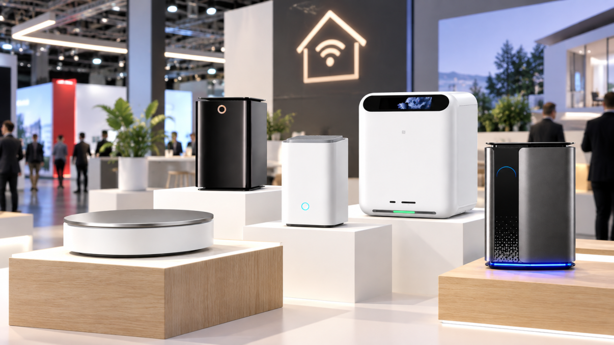Surveillance à domicile à l’IFA 2026 : le boitier autonome est-il la tendance de demain ? station securite ia - ifa