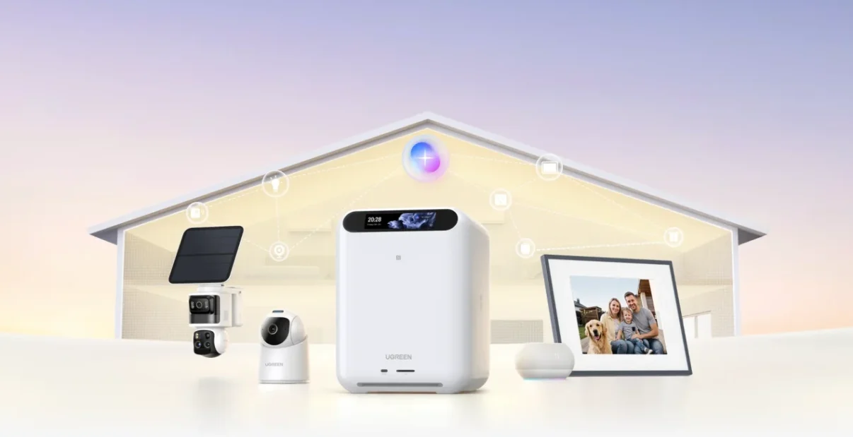 HomeAgent d'UGREEN ecosysteme station base