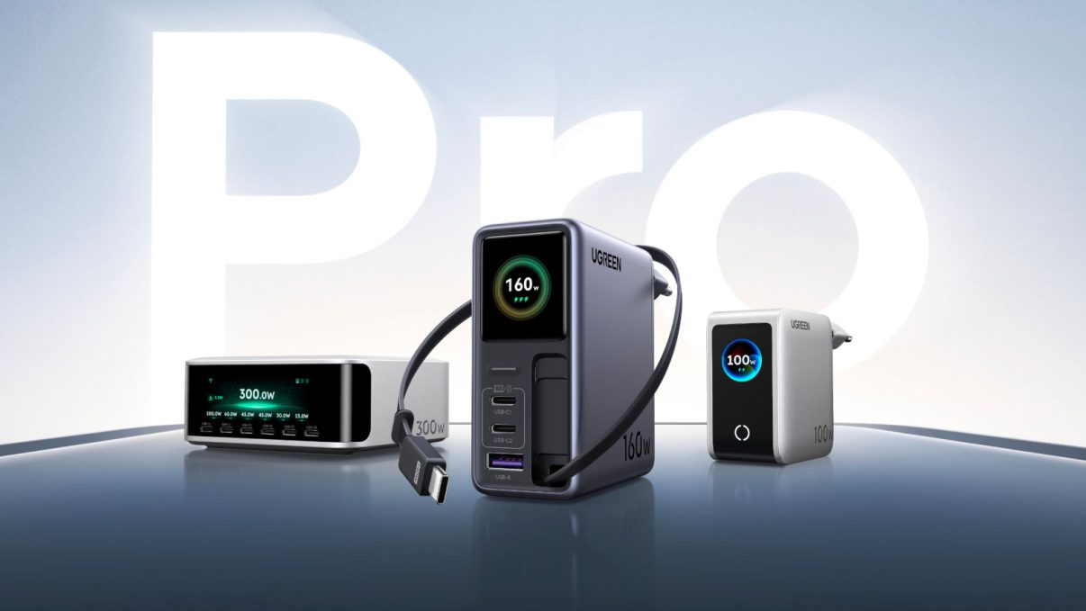 UGREEN Nexode Pro : une station 300 W à huit sorties et un chargeur 160 W à câble rétractable Ugreen Nexode Pro