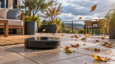 Peut-on nettoyer sa terrasse avec un aspirateur robot sans détruire l'appareil ? aspirateur-robot sur terrasse