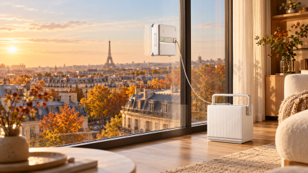 Mova T1 Station : le nouveau robot lave-vitres peut-il terrasser Ecovacs Winbot ? MOVA T1 Station Robot lave-vitres