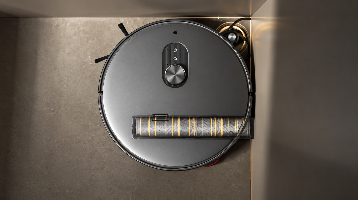 Xiaomi Robot Vacuum 6 contre les plinthes