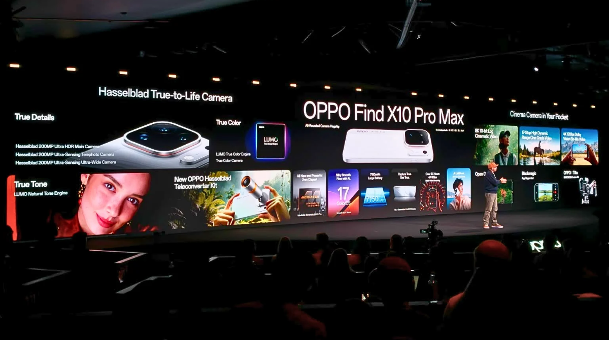 Oppo Find X10 Pro Max présentation conférence