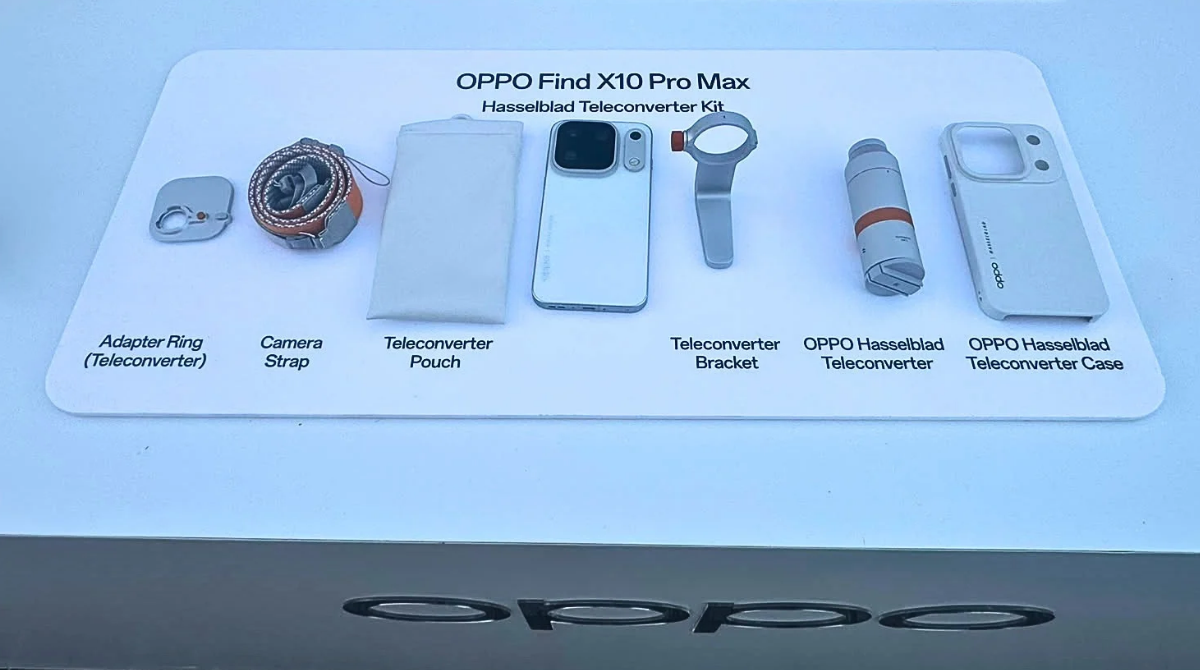 Oppo Find X10 Pro Max présentoir