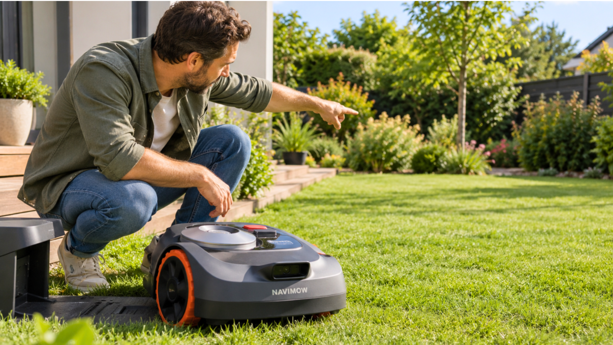 Que faire quand votre robot tondeuse refuse de quitter sa station de charge ? robot-tondeuses qui ne sort pas de sa station