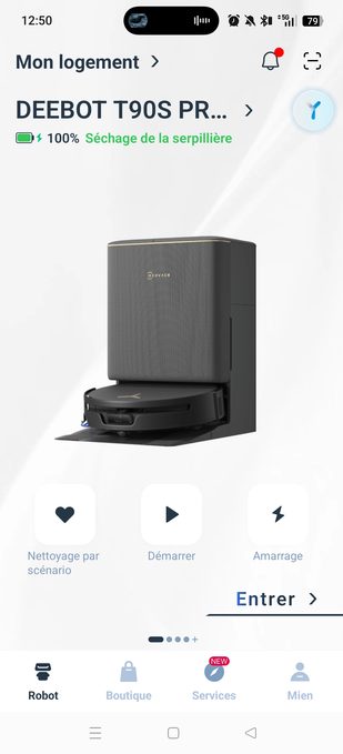 appli ecovacs accueil