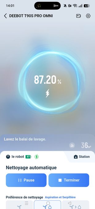 appli ecovacs powerboost