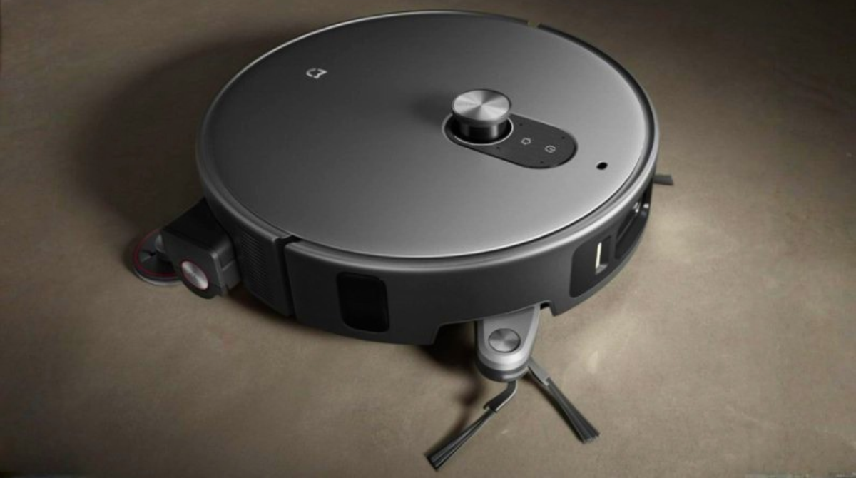 Xiaomi Robot Vacuum 6 et ses trois bras