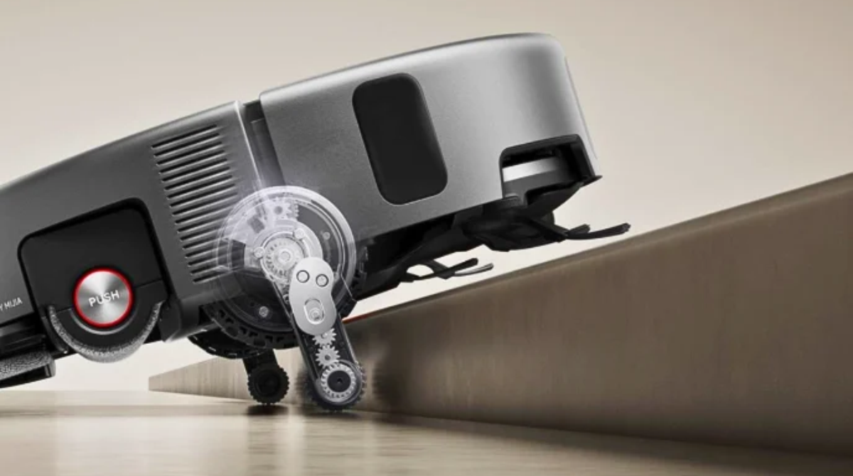 Xiaomi Robot Vacuum 6 franchissement d'obstacles